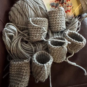 Crochet Chair Socks / Boots Pattern / PDF instant download