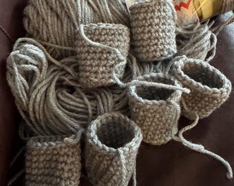 Chaussettes pour chaise au crochet / Patron de bottes / Téléchargement instantané au format PDF