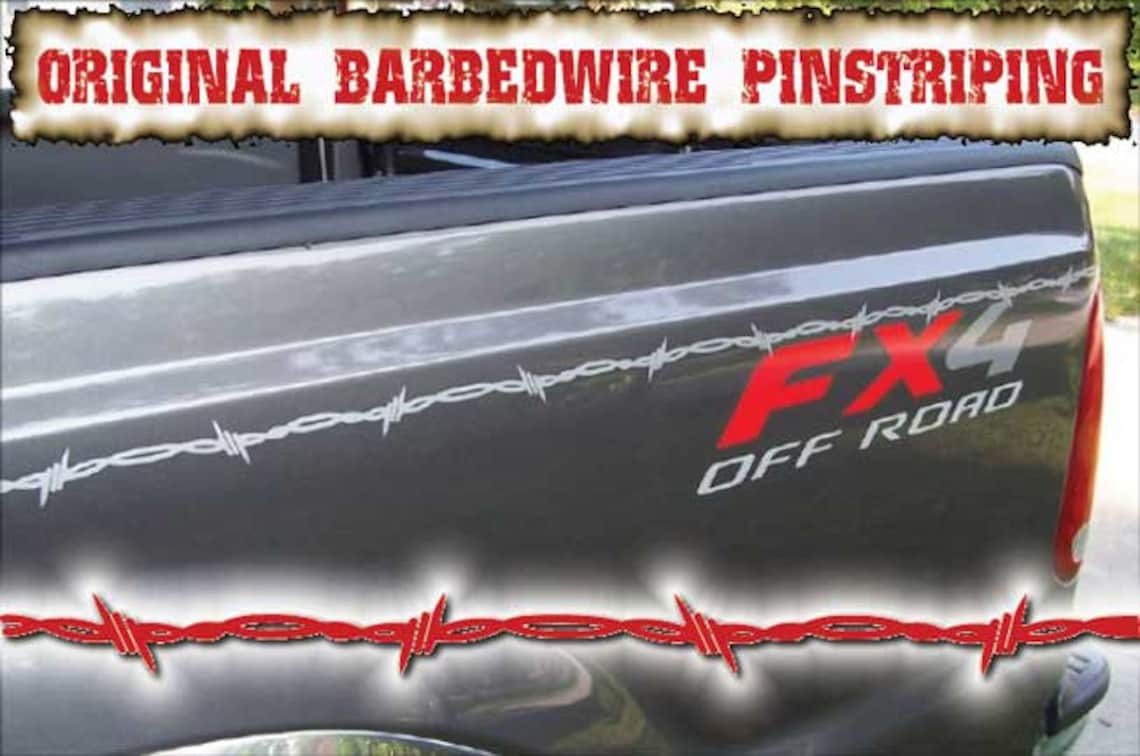 Barbed Wire Automotive Pinstriping... Choose Your Favorite Etsy