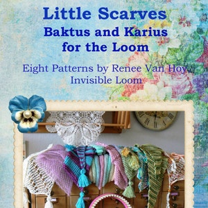 Little Scarves: Baktus and Karius for the Loom image 1