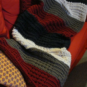 Mr. Woodhouse&#39; Afghan Loom Knit