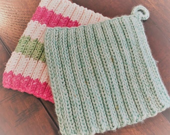 You-Name-Its: Double Knit  Hot Pads, Bibs, Squares and Rectangles for Loom Knitters