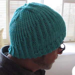 Swirl Away Loom Knit Hat Pattern image 3