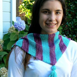 Little Scarves: Baktus and Karius for the Loom image 9
