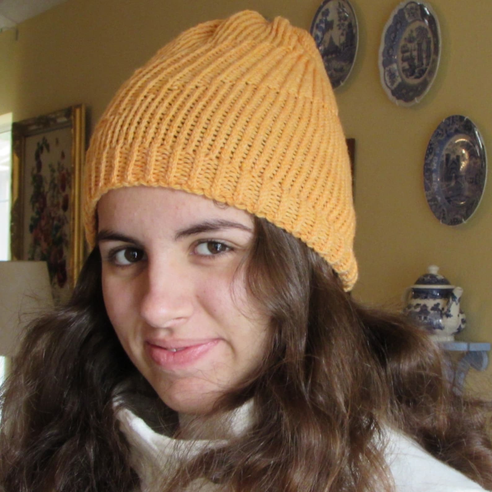 Swirl Away - Loom Knit Hat Pattern - Etsy