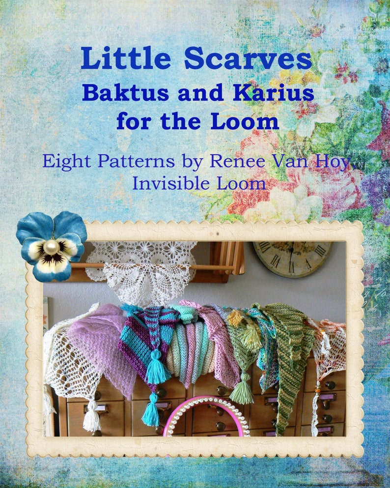 Little Scarves: Baktus and Karius for the Loom image 1