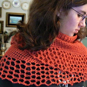 Dandelion Lace Shawlette for the Knitting Loom