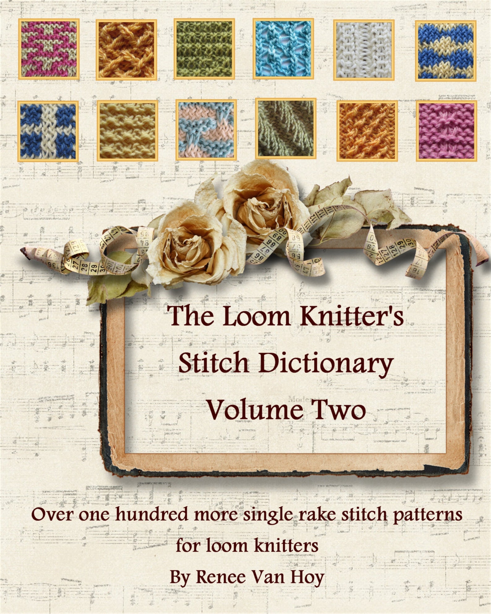 The Loom Knitter's Stitch Dictionary Volume Two 100 More Etsy Ireland