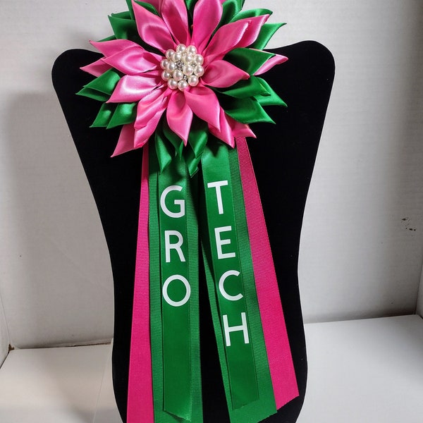 Pin Corsage Event Ribbon Mum(customized your own)