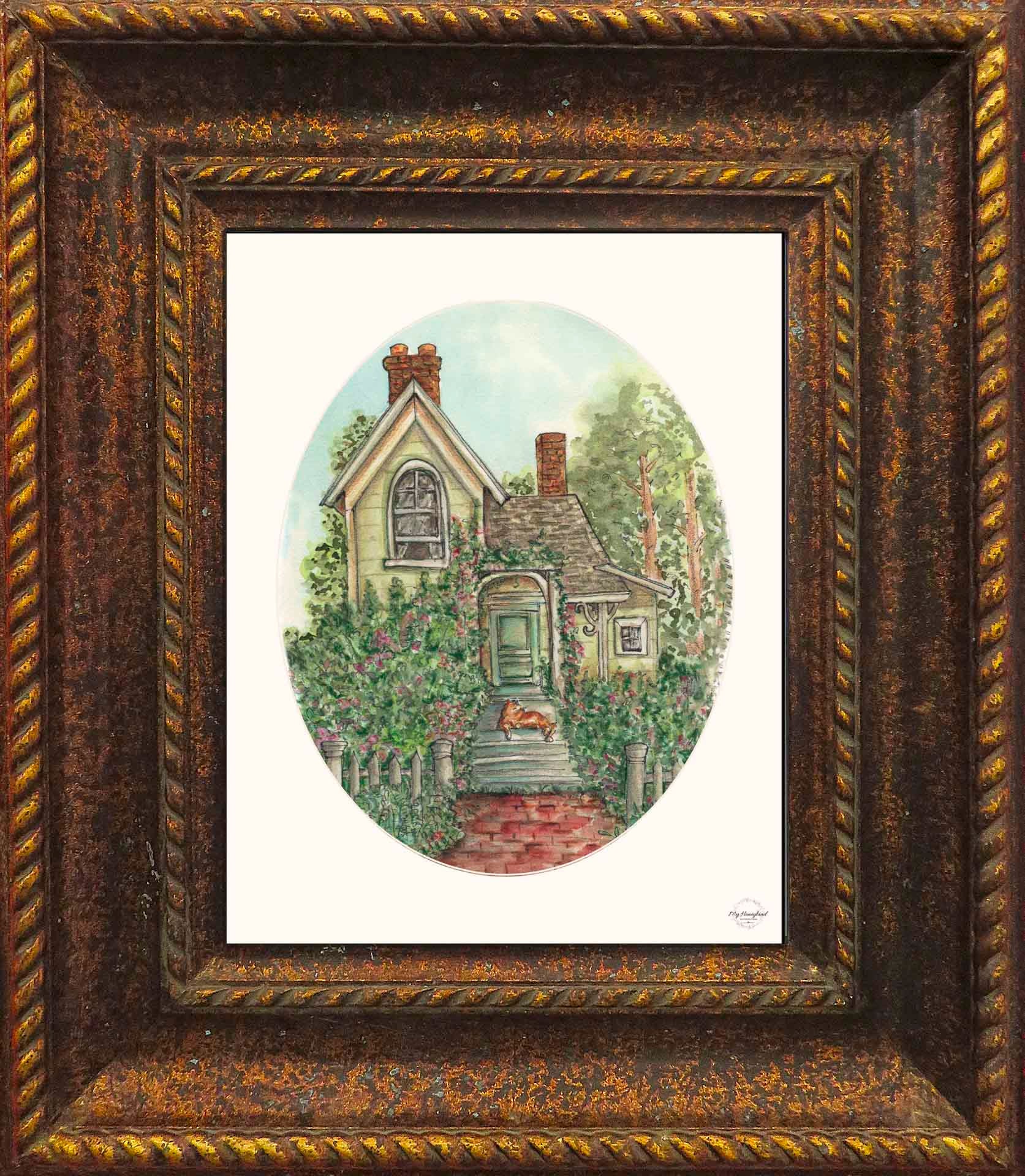 The dream life cottage wall art cottage core printable art | Etsy