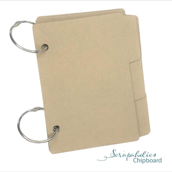 Chipboard Mini Album Etsy