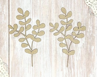 Scrapaholics Chipboard - Botanicals Set 7