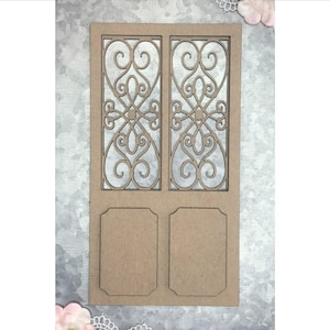 Scrapaholics Chipboard - Layered Door
