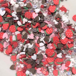Confettis Shaker Scrapaholics 17 g - Chocolat Fraise