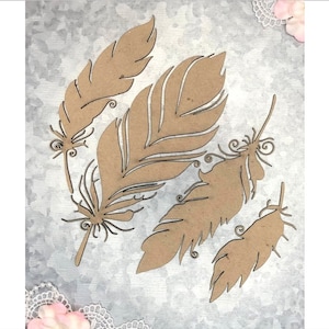 Scrapaholics Chipboard - Pflaumen