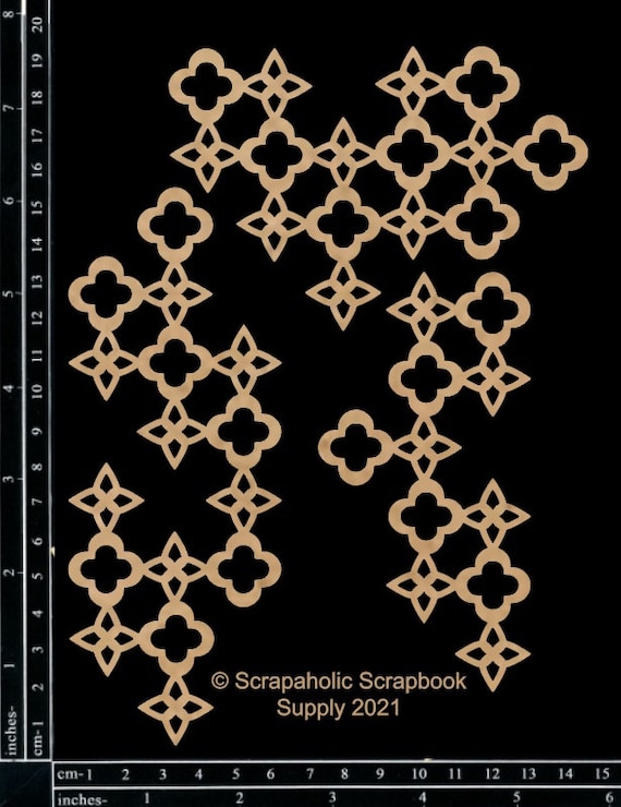 Greyboard Lasercut Snowflake Shapes - 12pc Greyboard Lasercut Snowflake Shapes - 12pc