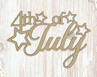 Scrapaholics Chipboard - 4 lipca