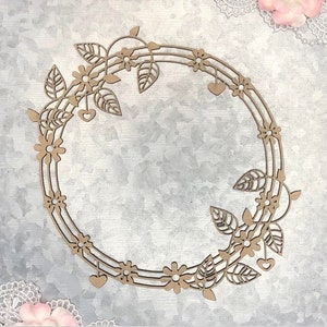 Aglomerado Scrapaholics - Daisy Vine Frame