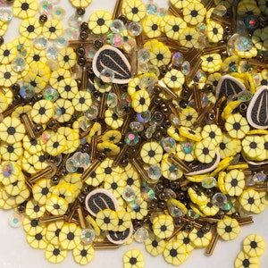 Scrapaholics Shaker Confetti 17g - Sunflower Mix