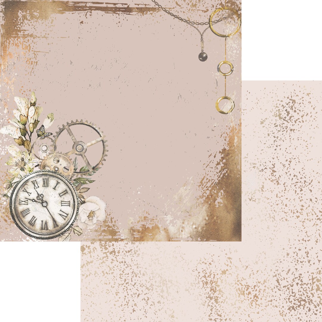 Scrapaholics 12 X 12 Thick Scrapbook Paper Memoirs Etsy