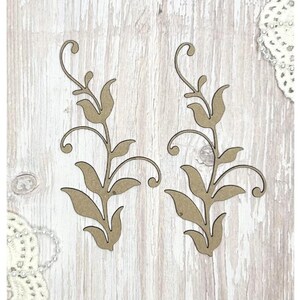 Scrapaholics Chipboard - Flourish Set 5