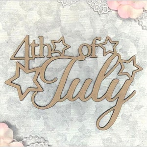 Scrapaholics Chipboard - 4 juillet