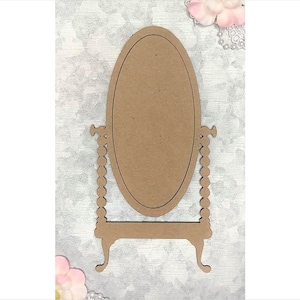 Scrapaholics Chipboard - Mirror