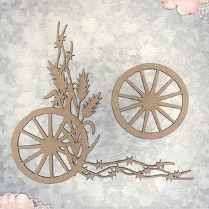 Scrapaholics Chipboard - Rustic Layered Corner