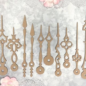 Scrapaholics Chipboard - Clock Hands