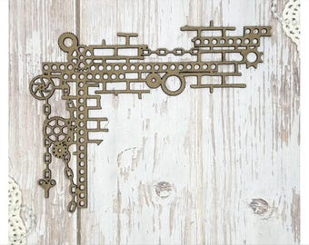 Scrapaholics Chipboard - Junkyard Corner