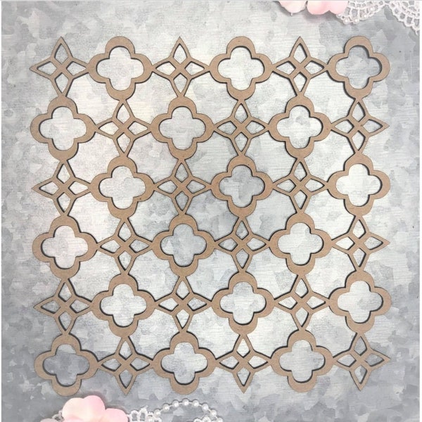 Scrapaholics Chipboard - Lattice Panel