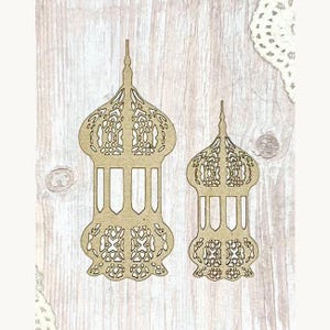 Scrapaholics Chipboard - Eastern Lanterns 2