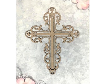 Scrapaholics Chipboard - Cross