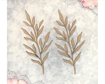 Scrapaholics Chipboard - Botanicals Set 3