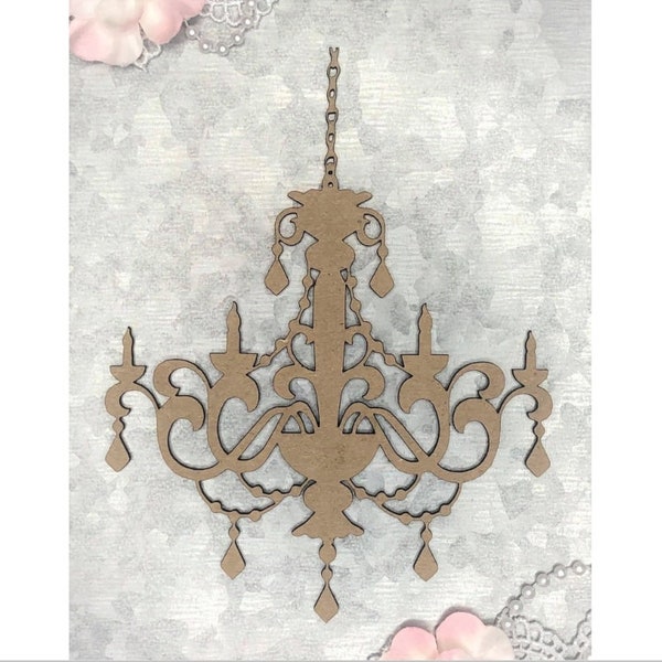 Scrapaholics Chipboard - Chandelier 2 Small