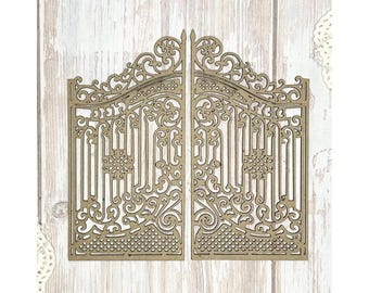 Scrapaholics Chipboard - Ornate Gate