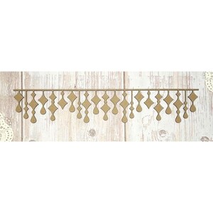 Scrapaholics Chipboard - Diamond Dangle Border