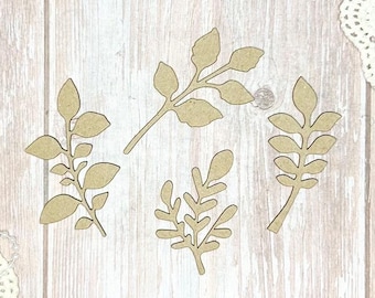 Scrapaholics Chipboard - Sprig Set 1