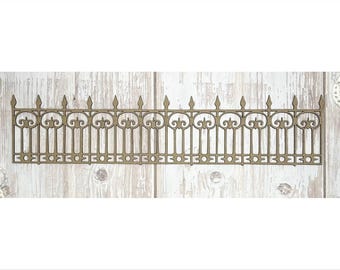 Scrapaholics Chipboard - Ornate Fence