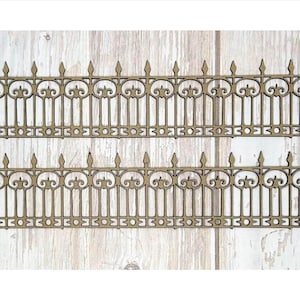 Scrapaholics Chipboard - Small Ornate Fences