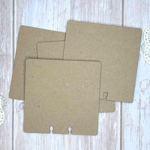 Scrapaholics Chipboard - 4 "x4" Memory Dex Kartenrohling
