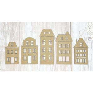 Scrapaholics Chipboard - Budynki miejskie