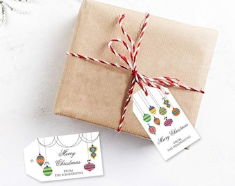 elegant gift tag christmas party printable elegant etsy