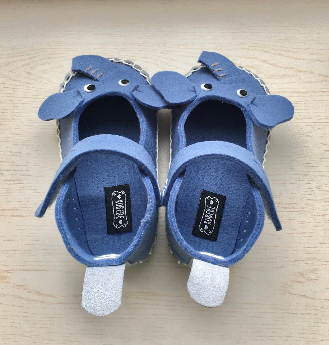 Elephant Felt Shoes for Toddler Baby Boy / Girl Leather and Etsy