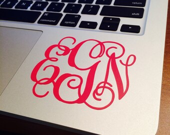 Monogram Sticker