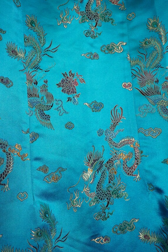 Vintage Asian Silk Dress - Silk Costume Dress - S… - image 5