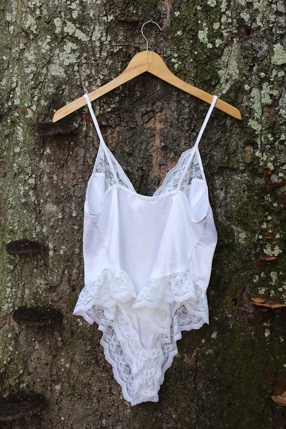 Vintage White Lace Bodysuit Vintage White Lace Lingerie Bridal Lingerie  Bridal Bodysuit White Lingerie Festival Bodysuit Mervyns -  Canada