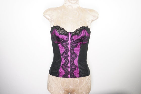 80s Warners French Frostings Lace Corset - Vintag… - image 2