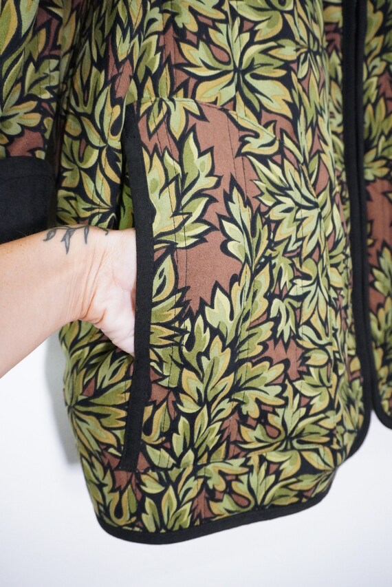 90s Boho Suede Patchwork Jacket - 90s Bob Mackie … - image 6