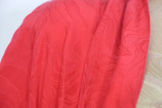 90s Silk Shiny Abstract Robe - 90's Silky Robe - … - image 9